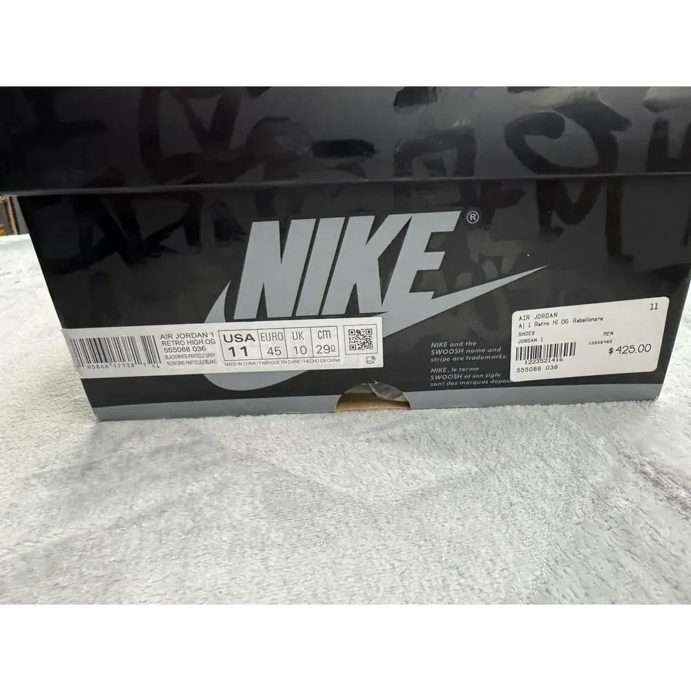Size 11 - Jordan 1 OG High Rebellionaire Men’s Sneakers